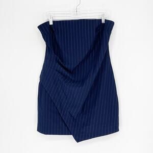 Wild Fable Strapless Pin Stripe Dress Size Large